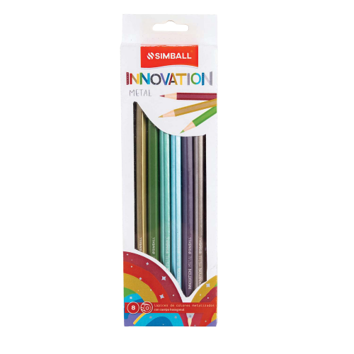 LAPICES INNOVATION METALICOS X 8 - SIMBALL