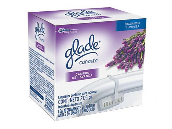 GLADE CANASTA SOLIDA FULL LAVANDA / MARINA - LIMPIEZA Y QUIMICOS CIDER