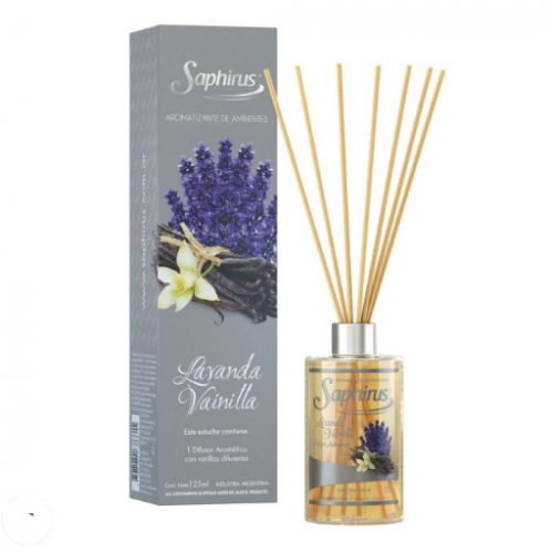 DIFUSORES AROMATICOS LAVANDA Y VAINILLA 125ml - LIMPIEZA Y QUIMICOS CIDER
