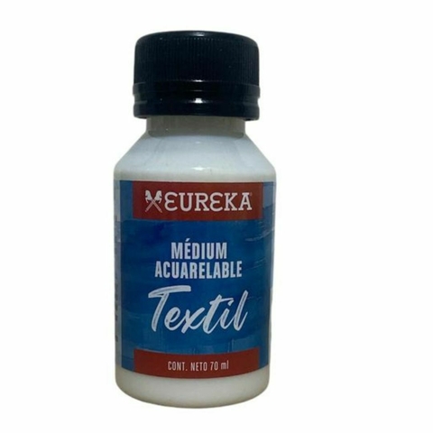 MEDIUM ACUARELABLE TEXTIL x70cc EUREKA - EUREKA