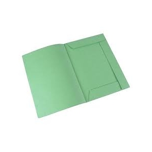 CARPETA OFICIO CART 3 SOLAPAS 180g VERDE - IBICO