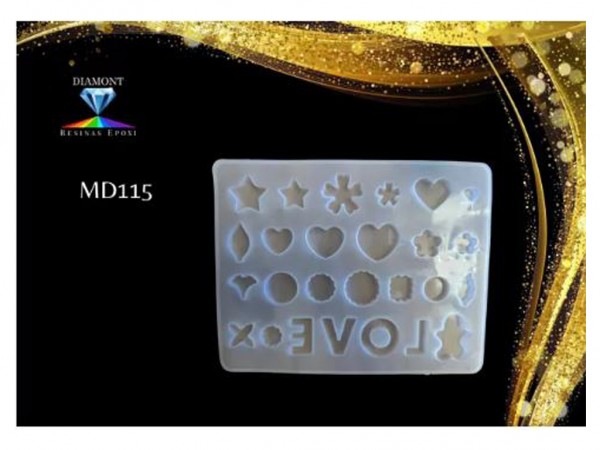 MOLDES PARA RESINA MD115/MULTIFORMA - RESINA DIAMONT