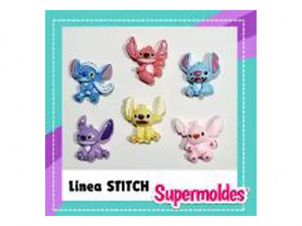 CHARMS STITCH 10 UNIDADES - SUPERMOLDES