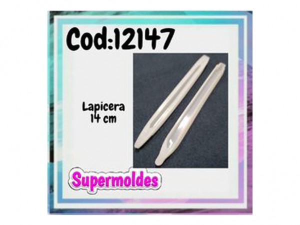 MOLDES RESINA LAPICERA 14 CM - SUPERMOLDES