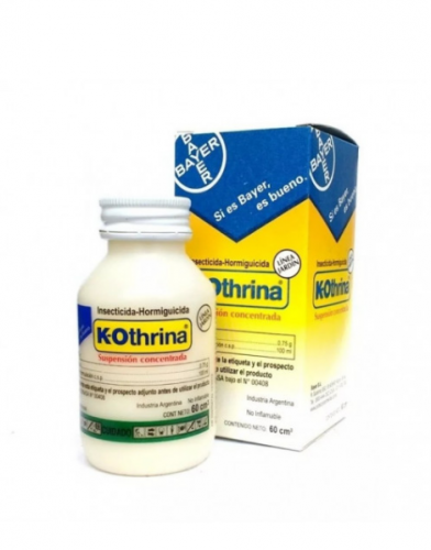 INSECTICIDA K-OTHRINA FRASCO 60cc - LIMPIEZA Y QUIMICOS CIDER