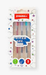 BOLIGRAFO POWER GEL SURTIDO X 5 - SIMBALL