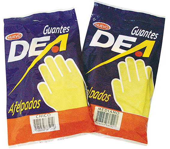 GUANTES AFELPADOS DEA MEDIANOS - LIMPIEZA Y QUIMICOS CIDER