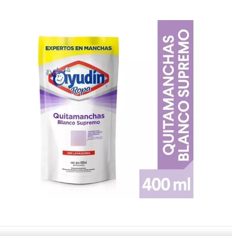 QUITAMANCHAS AYUDIN BCOS SUPREMOS DP 400cc - LIMPIEZA Y QUIMICOS CIDER