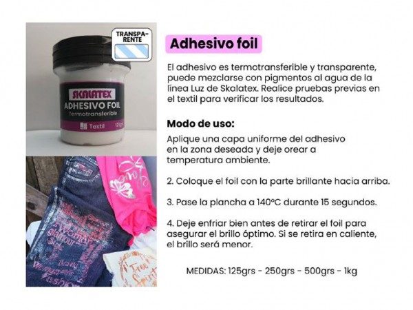 ADHESIVO FOIL 125g SKALATEX - SKALATEX