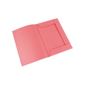 CARPETA OFICIO CART 3 SOLAPAS 180g ROSA - IBICO