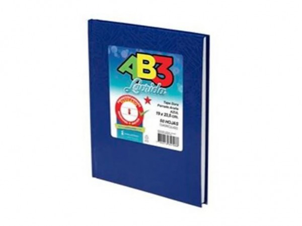 CUADERNO AB3 LAPRIDA 19x23,5 50H AZ CUAD - LIBRERIA