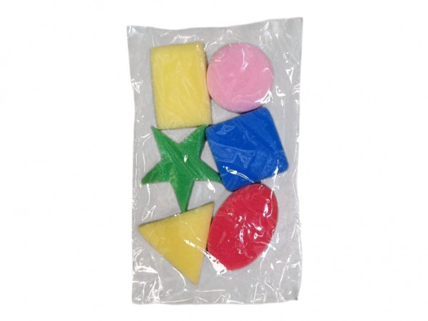 ESPONJAS CON FORMA X6 - IMPORTACION CIDER