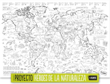 MAPAS DE HEROES DE LA NATURALEZA - ATLANTIS