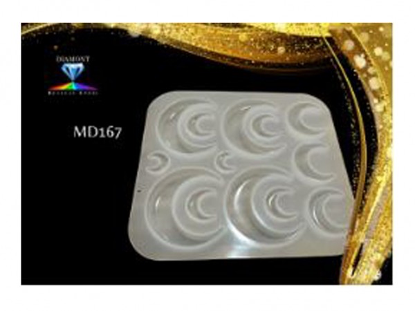 MOLDES PARA RESINA MD167/LUNAS - RESINA DIAMONT