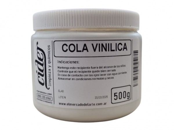 COLA VINILICA CIDER 500G - CIDER