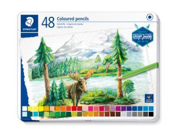 LAPICES COLOR x48 unid EN LATA - STAEDTLER