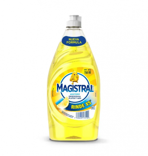 DETERGENTE MAGISTRAL ULTRA LIMON 300cc - LIMPIEZA Y QUIMICOS CIDER