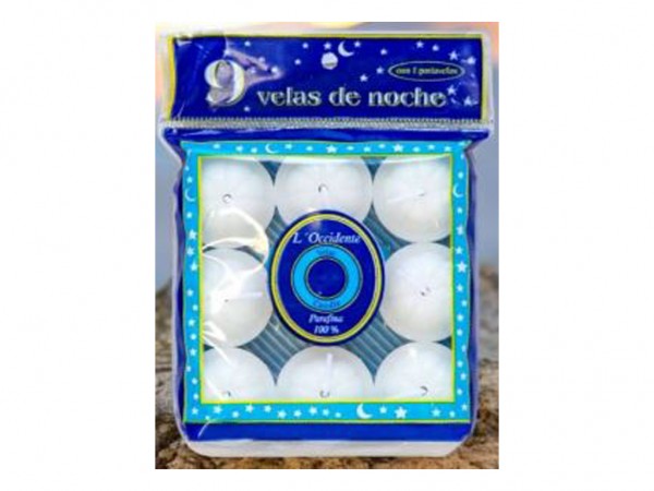 VELAS NOCHE x9 und - VELAS DE LOS MILAGROS