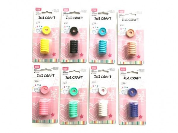 DISCOS EXPASION 24mm CORAZON x8u SURTIDO - IBICO