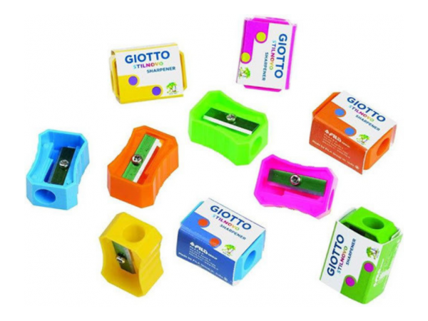 SACAPUNTAS GIOTTO PLASTICO PASTELES - GIOTTO / LYRA / DAS