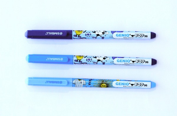 BOLIGRAFO ROLLER GENIO 2G POP MUNDIAL - SIMBALL