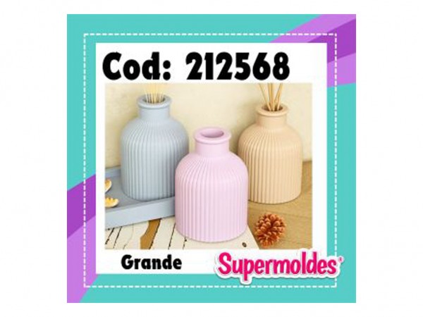 MOLDES SILICONA FLORERO FRASCO DIFUSOR - SUPERMOLDES