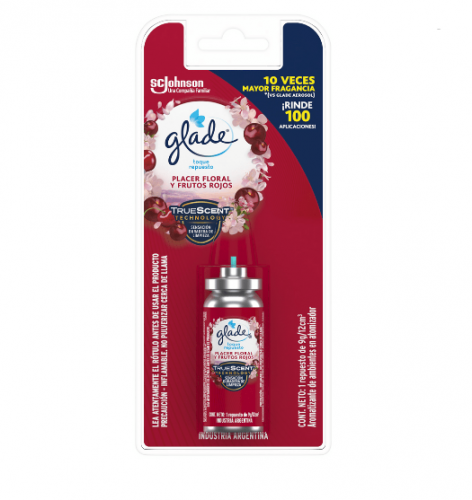 GLADE TOQUE REP PLACER FLORAL FR - LIMPIEZA Y QUIMICOS CIDER