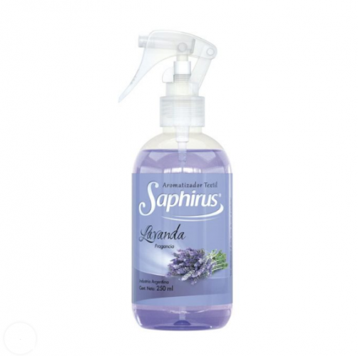 AROMATIZADOR SAPHIRUS TEXTIL LAVANDA 250ml - LIMPIEZA Y QUIMICOS CIDER