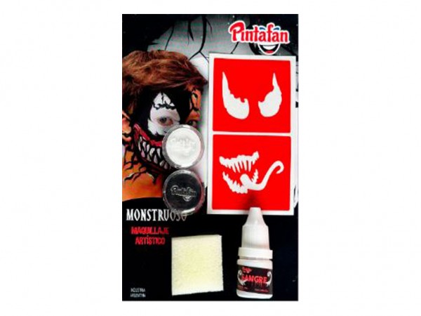 MAQUILLAJE KIT MONSTRUOSO DIENTES - PINTAFAN CREATIVA