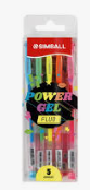 BOLIGRAFO POWER GEL FLUO X 5 - SIMBALL