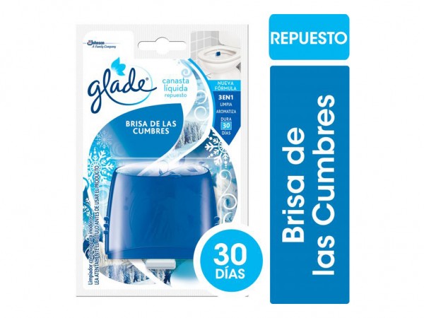 GLADE CANASTA LIQUIDA REP BRISA CUMBRE - LIMPIEZA Y QUIMICOS CIDER