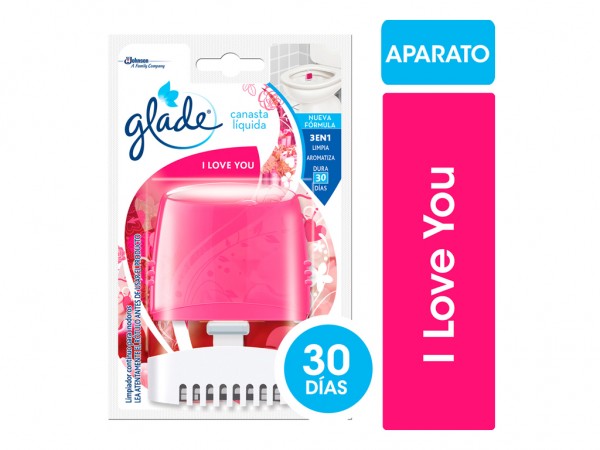 GLADE CANASTA LIQUIDA FULL I LOVE YOU - LIMPIEZA Y QUIMICOS CIDER