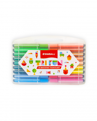 MARCADOR TRIANGULAR TRIFUN X 36 - SIMBALL