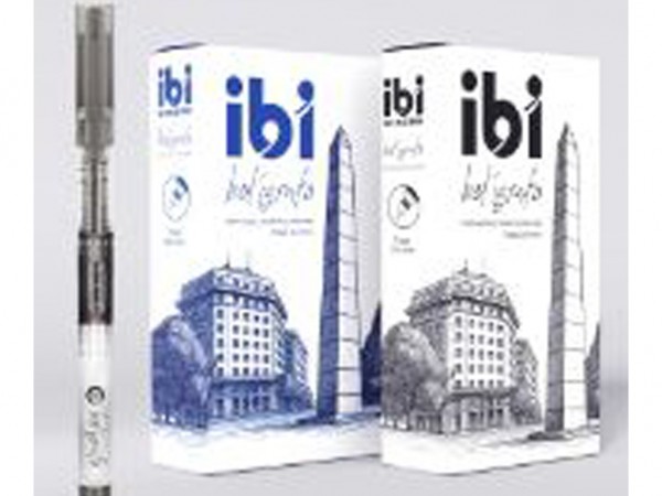 BOLIGRAFO IBI TINTA LIQUIDA 0.5 AZUL - IBICO