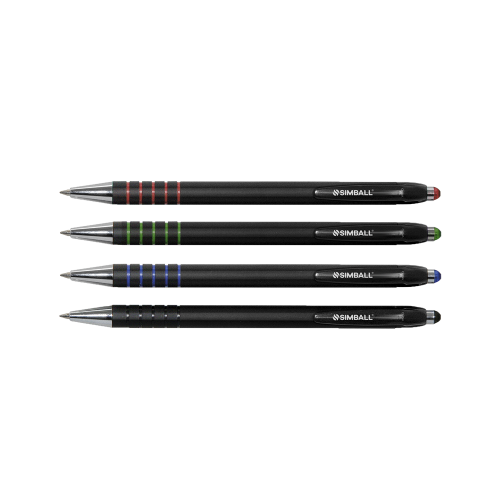 BOLIGRAFO RETRACTIL CITY NEGRO - SIMBALL