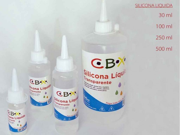 SILICONA LIQUIDA 250ml CBX - CBX