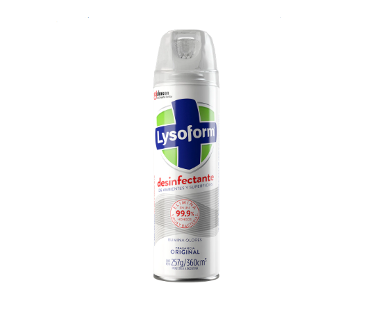 LYSOFORM AEROSOL ORIGINAL CLASICO 360CC - LIMPIEZA Y QUIMICOS CIDER