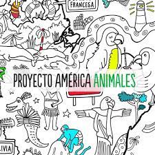 MAPAS DE ANIMALES DE AMERICA 70x100cm - ATLANTIS