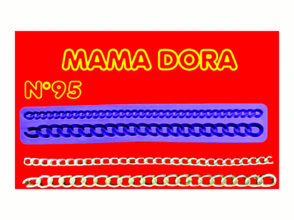 MAMA DORA MOLDES CADENA x2 GRANDE - MAMA DORA