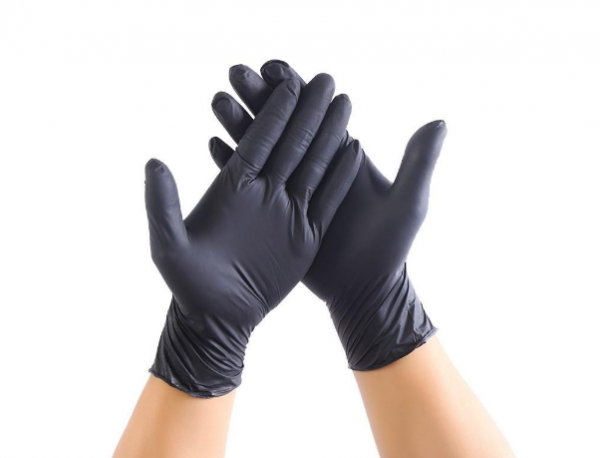 GUANTES DE NITRILO NEGRO C/U - LIMPIEZA Y QUIMICOS CIDER