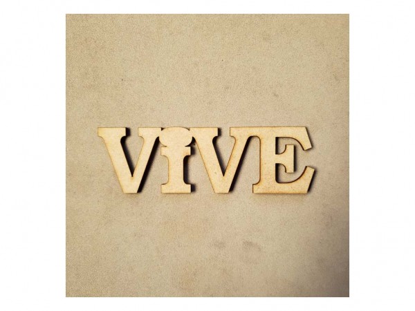 PALABRA VIVE 40x128 3mm - IND DEL ARTE / CORTE LASER