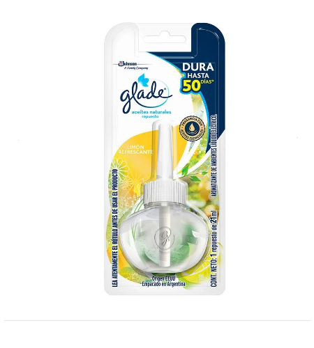 GLADE ACEITE REPUESTO LIMON - LIMPIEZA Y QUIMICOS CIDER