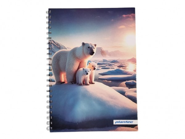 CUADERNO A4 BLANCO RAYADO 80gr x60 hojas - PLANTEC