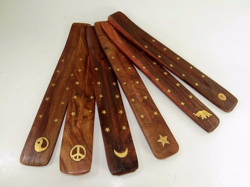 PORTA SAHUMERIOS SKY MADERA - VELAS DE LOS MILAGROS
