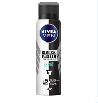 NIVEA SPRAY INVISIBLE B&W FRESH FOR MEN - LIMPIEZA Y QUIMICOS CIDER