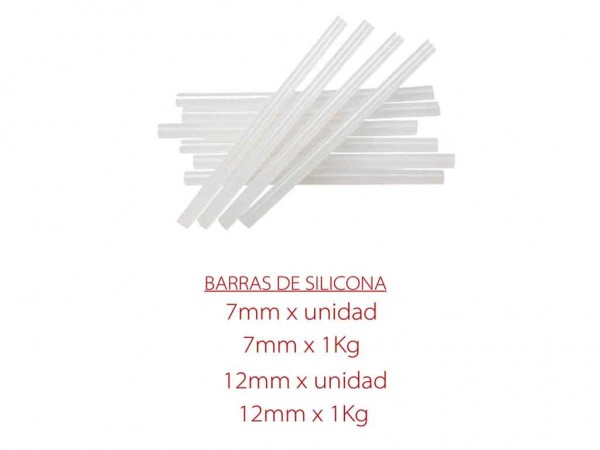 SILICONA BARRA GR 11mm xK 42 aprox CBX - CBX