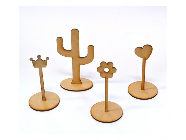 CACTUS PARA ANILLOS 15cm - IND DEL ARTE / CORTE LASER