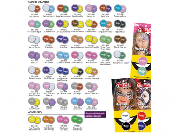 PINTAFAN CR x2 AZUL/BCO 4gr - PINTAFAN CREATIVA