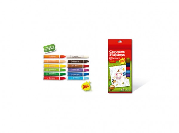 CRAYONES x12 unidades - SABONIS