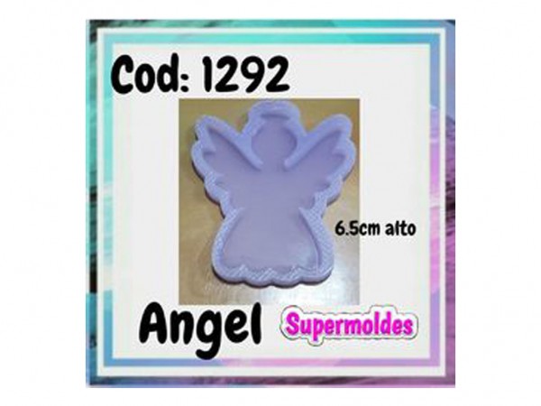 MOLDES RESINA ANGEL 6.5 cm ALTO - SUPERMOLDES